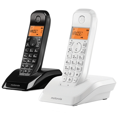 MOTOROLA S1202 Telefono DECT Blanco